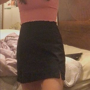 Black Cara Skirt Brandy Melville